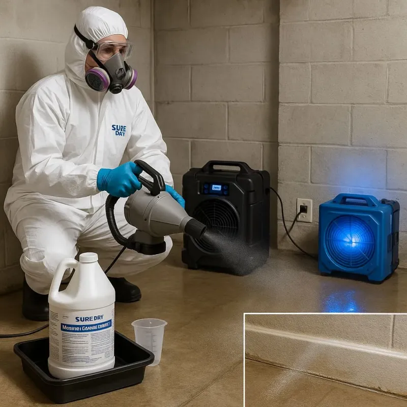 Sanitization and Odor Removal process in Port Aransas, TX