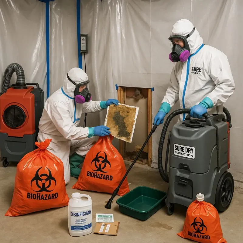 Contaminated Water Handling Protocols process in Port Aransas, TX