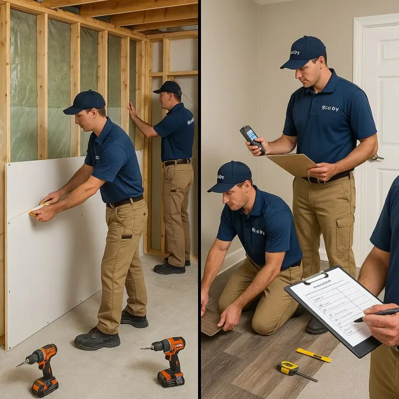 Repairs and Reconstruction process in Port Aransas, TX